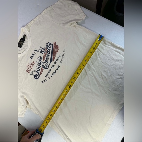 Double RL RRL Ralph Lauren Logo T-Shirt
Sz L New with out tags - Picture 7 of 9